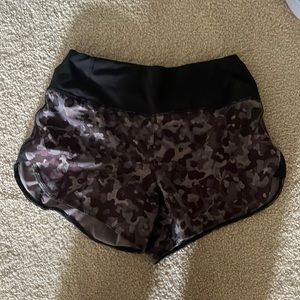 Athleta shorts camo pattern